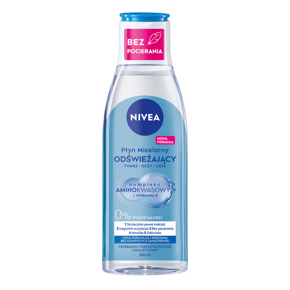 Nivea Nivea Erfrischendes Mizellenwasser für normale und Mischhaut 200 ml