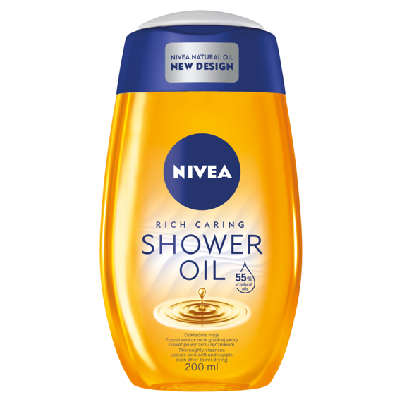 Nivea Nivea Natural Oil Shower 200ml