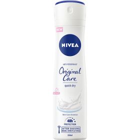 Nivea Original Care Antyperspirant dla kobiet w spray'u 150 ml