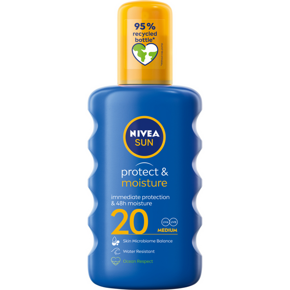 Nivea SUN Protect & Moisture Spray Sonnenlotion LSF 20 200 ml