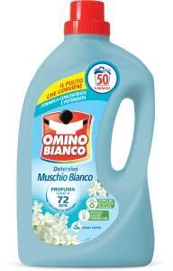 OMINO BIANCO Muschio Bianco Gewebe-Waschmittel 2 Liter