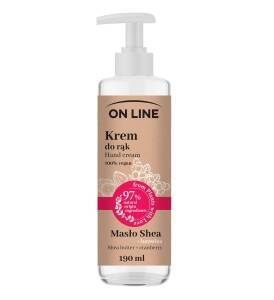 On Line Cranberry & Shea Butter Handcreme 190ml