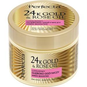 PERFECTA 24K Gold & Rose – Tiefenpflegender Körpercreme-Booster, 200 ml