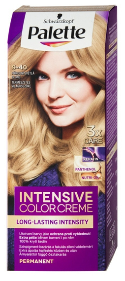 Palette Intensive Color Creme Farba Do Włosów 9-40 Naturalny Jasny Blond