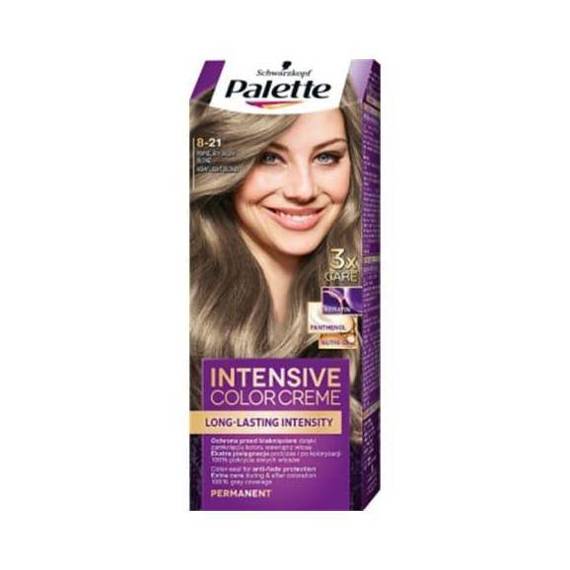 Palette Intensive Color Creme Haarfarbe Asche hellblond 8-21