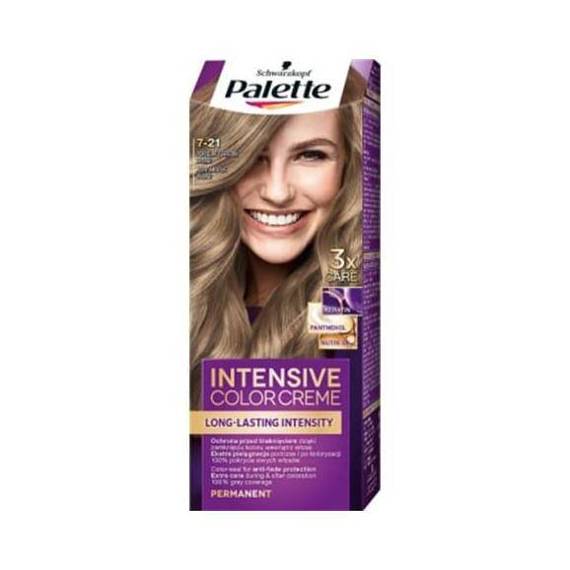 Palette Intensive Color Creme Haarfarbe asch-mittelblond 7-21