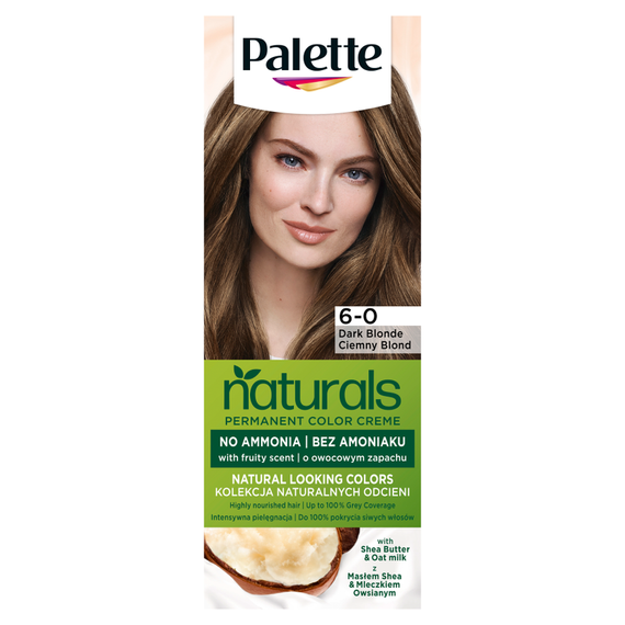 Palette Permanent Naturals Color Creme Permanente Haarfarbe 500/ 6-0 Dunkelblond