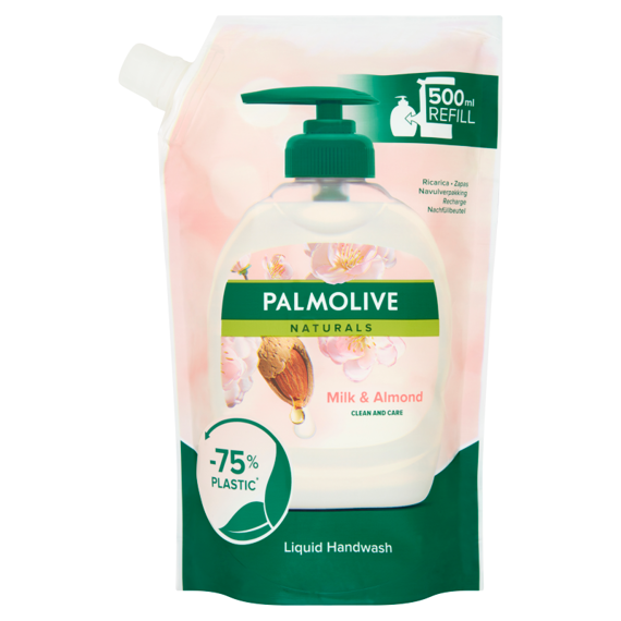 Palmolive Naturals Milk & Almond (Mleko i Migdał) Kremowe mydło w płynie do rąk zapas 500 ml