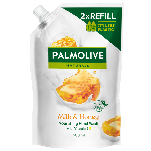 Palmolive Naturals Milk & Honey flüssige Handseife