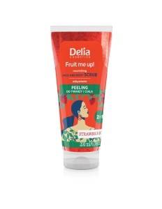 Peeling do twarzy i ciała Fruit me up! - truskawka, 200ml