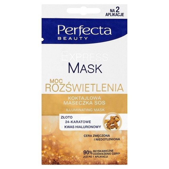 Perfecta Beauty Mask Experss Macht Beleuchtung SOS Cocktail Mask 10ml