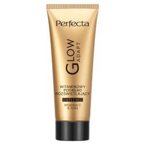 Perfecta GLOW ADAPT Witaminowy podkład rozświetlający Witamina C&Amla Ciepły beż 30 ml