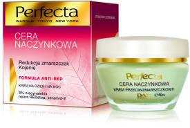 Perfecta Krem Cera Naczynkowa Redukacja Zmarszczek 50 ml