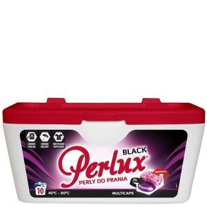 Perlux Black Washing Pearls für dunkle Stoffe, 10 Stück