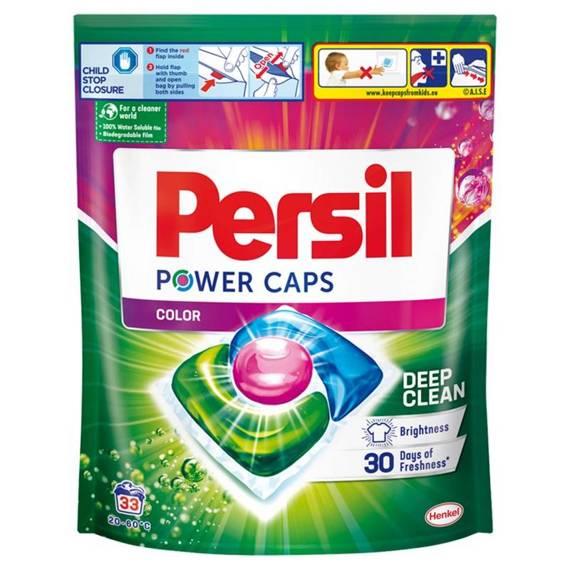 Persil Power-Caps Color Kapsułki do prania 495 g (33 prań)