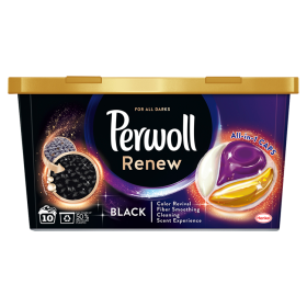 Perwoll Renew Black Skoncentrowany środek do prania kapsułki145 g (10 prań)