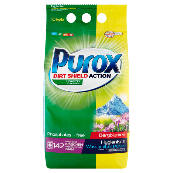 Purox Universal Waschpulver 10 kg (142 Waschgänge)