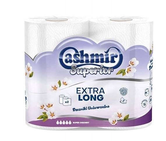 Ręcznik papierowy Cashmir Ręcznik Extralong rolka x 2 szt.