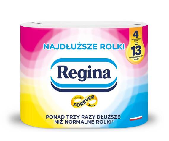 Regina Toilettenpapier längste Rollen 4 Rollen