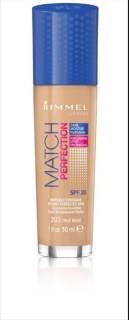 Rimmel Match Perfection SPF20 Podkład dopasowujący się do cery 203 True Beige 30ml