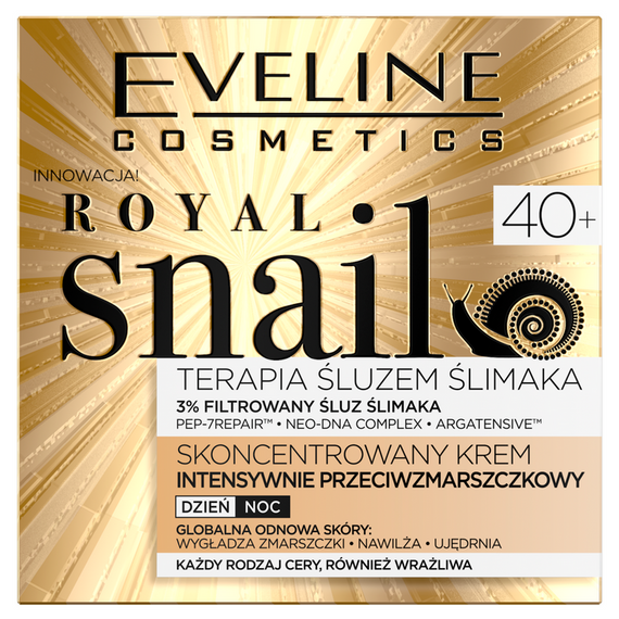 Royal Snail Konzentrierte, intensiv wirkende Anti-Falten-Creme 40+