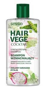 SESSIO Vege Hair szampon do włosów wzmacniający zielony groszek 300 ml