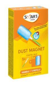 SMART clean Magnet Duster Staubsaugerbesen + 5 STARTER PACK Zubehör