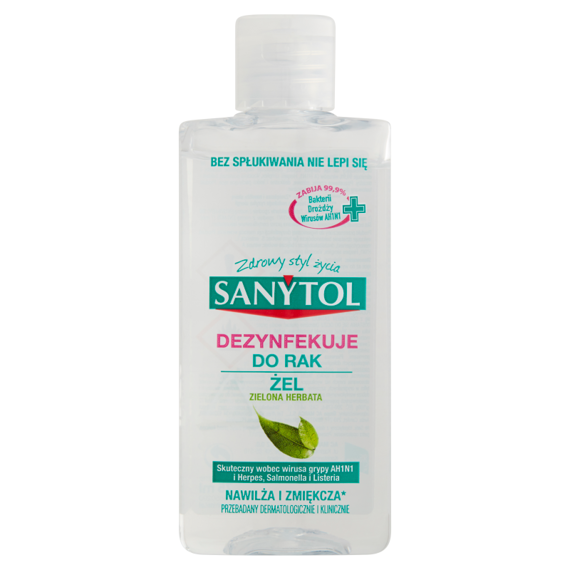 Sanytol Desinfizierendes Handgel Grüner Tee 75 ml