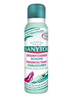 Sanytol Schuh-Desinfektionsmittel zur Desinfektion und Beseitigung der Quelle unangenehmer Gerüche 150 ml