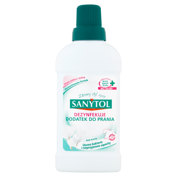 Sanytol Wäschedesinfektionsmittelzusatz weiße Blumen 500 ml