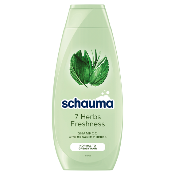 Schauma 7 Herbs Freshness Shampoo für fettiges und normales Haar 400 ml