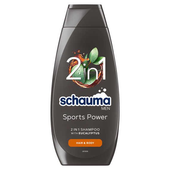 Schauma Men Sports Power Stärkendes Haar- und Körpershampoo für Männer 400 ml