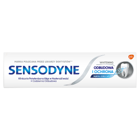 Sensodyne Wiederherstellung und Schutz Whitening Zahnpasta mit Fluorid 75ml