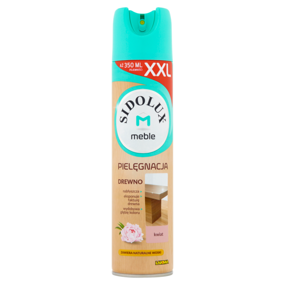 Sidolux M Meble Aerozol do mebli kwiat 350 ml