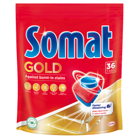 Somat Gold Tabletki do mycia naczyń w zmywarkach 691,2 g (36 x 19,2 g)