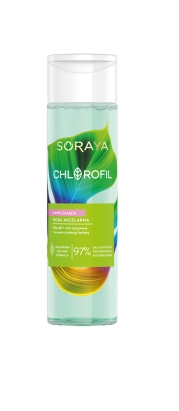 Soraya  CHLOROFIL, Nawilżająca woda micelarna 250 ml