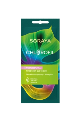 Soraya  CHLOROFIL, Oczyszczająca maseczka glinkowa 8 ml