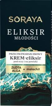 Soraya Eliksir Młodości Przeciwzmarszczkowy krem-eliksir pod oczy i na powieki 15 ml