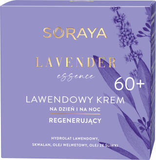 Soraya Lavender Essence Lawendowy krem regenerujący 60+50 ml