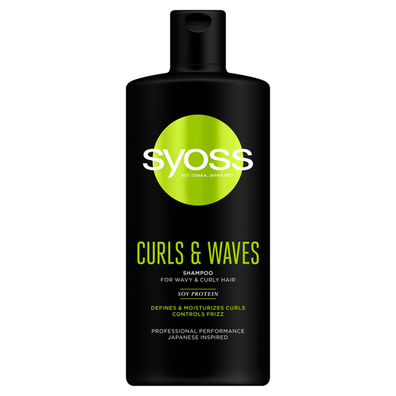 Syoss Curls & Waves Shampoo für welliges und lockiges Haar 440 ml