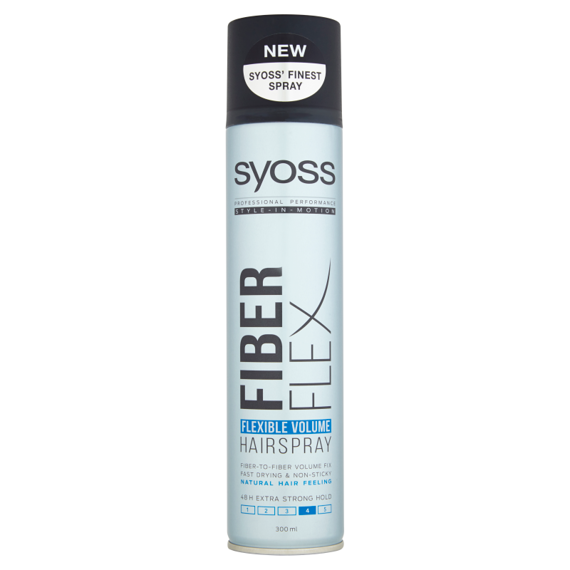 Syoss Fiberflex Flexible Volume Lakier do włosów 300 ml