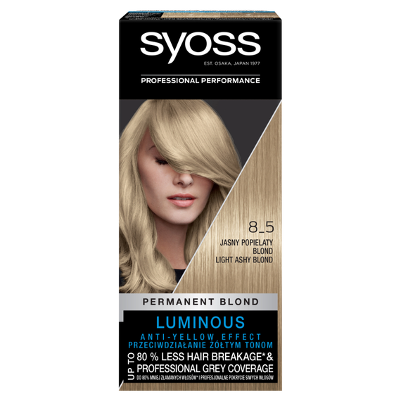 Syoss Haarfärbemittel helles Aschblond 8-5