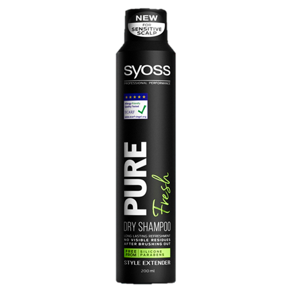 Syoss Pure Fresh Suchy szampon 200 ml