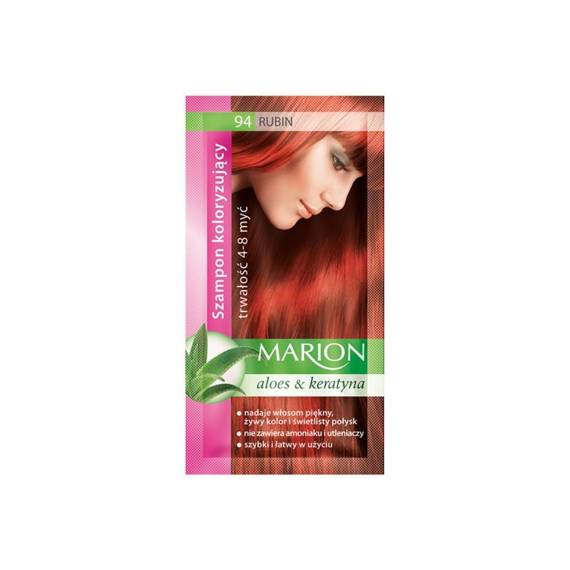 Szamponetka Marion saszetka szampon koloryzujący Rubin 94