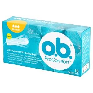 Tampons O.B. ProComfort Normal 16 Stück