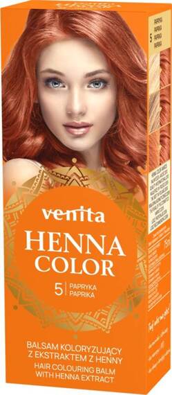 VENITA Henna Color balsam koloryzujący z ekstraktem z henny 5 Papryka\Paprika 75ml