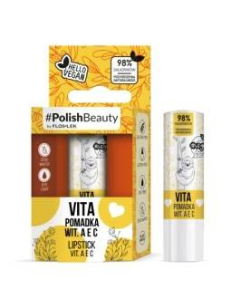 Vege Lip Care VITA Pomadka Wit. A, E, C - Floslek