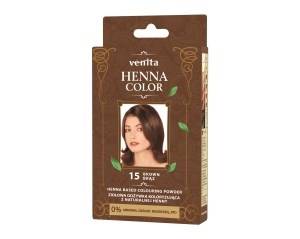 Venita Henna Color ziołowa odżywka koloryzująca 15 BRAZ/BROWN