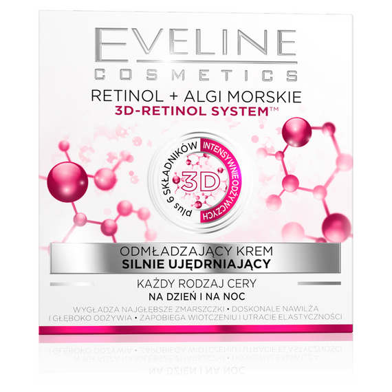 Verjüngende, stark straffende Creme Retinol + Meeresalgen dz/n