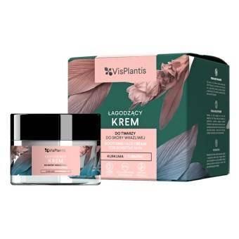 Vis plantis Krem łagodzący do twarzy, kurkuma 50 ml